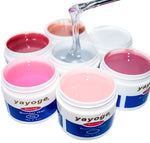 Yayoge 56ml 7 colors resin  builder gel