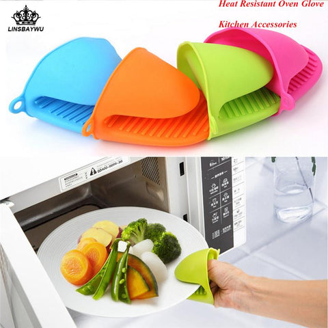 1Pcs Silicone Oven Mitts Pot Holder