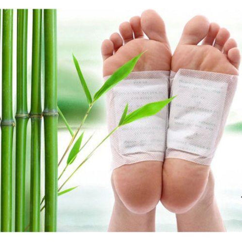 10 Pack: Organic Herbal Cleansing Detox Foot Pads